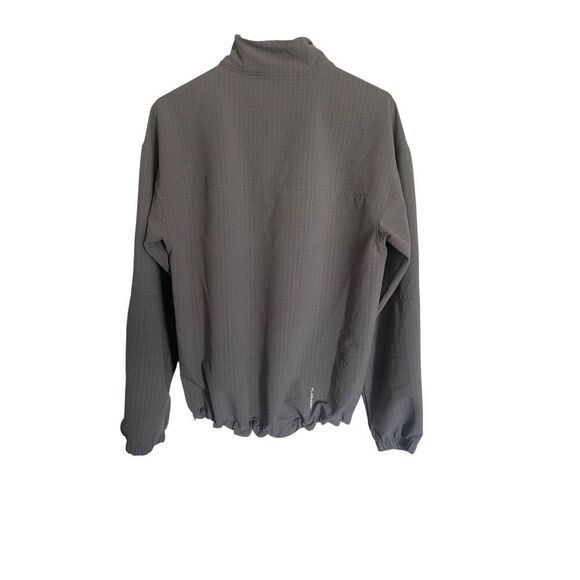 The North Face Mens Gray Tekware Grid 1/4-Zip FlashDry Pullover Jacket Small - Picture 6 of 9